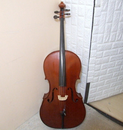 基本調整済み 鈴木バイオリン チェロ CELLO No71 4/4 虎杢 1964年 杉藤 