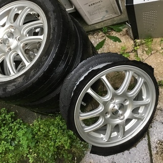 155/65R  14インチ　アルミホイールーラパン、ワゴンRな...