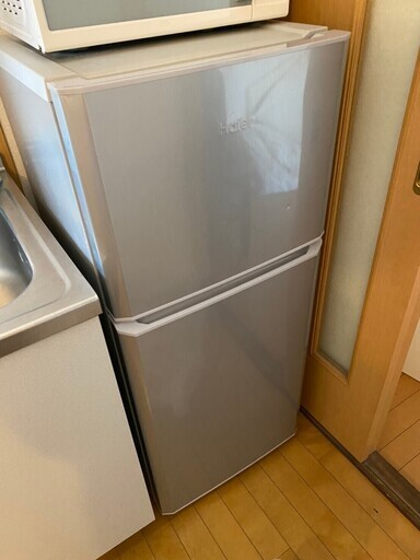 ⑥ K04  17日に取りに来ていただける方限定 ハイアール 冷凍冷蔵庫 121L 2016年製 JR-N121A 美品