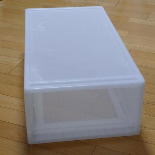 衣装ケース収納ケースプラケース 小橋 柏木町の収納家具 収納ケース の中古あげます 譲ります ジモティーで不用品の処分