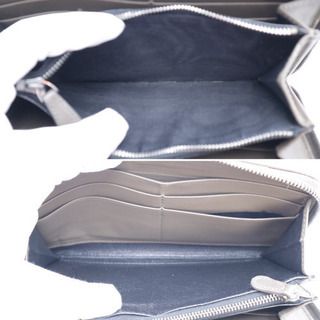BOTTEGA VENETA/イントレチャート ラウンドファスナー長財布》箱