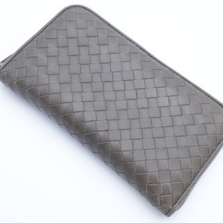 BOTTEGA VENETA/イントレチャート ラウンドファスナー長財布》箱