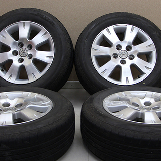 ブリヂストン NEXTRY 205/65R16 18年製 残溝約8㎜ トヨタ純正 16×6.5JJ +39(T1484kwxY)