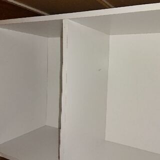 ２段カラーボックス