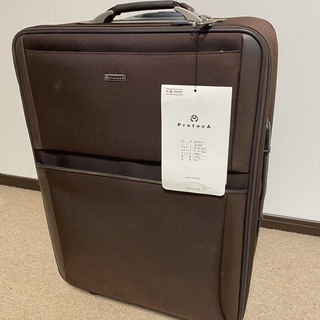 【無料】ProtecAスーツケース　76L　ダークブラウン