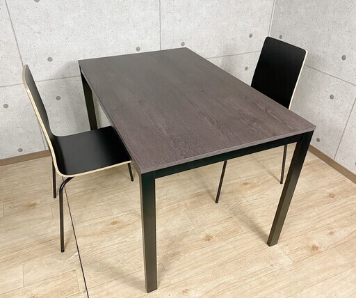 5*8 IKEA ダイニングセット 椅子2脚 ダイニングテーブル 伸縮可能