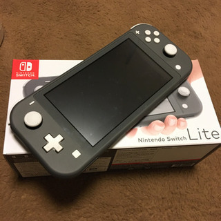 (取引中)Nintendo Switch Lite グレー スイ...