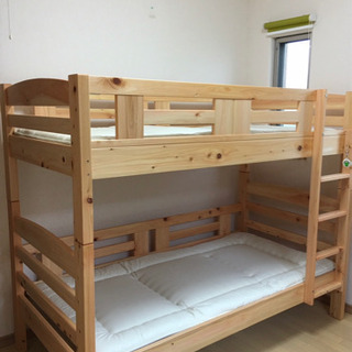 二段ベッド・檜ヒノキ