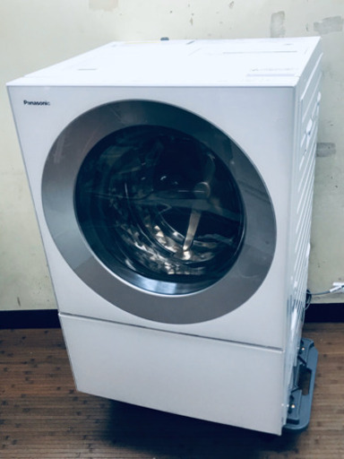高級感 Panasonic パナソニック 2017 キューブル 7kgドラム式洗濯乾燥機 NA-VG710L 動作確認済み美品 洗濯機