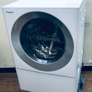 Panasonic パナソニック 2017 キューブル 7kgドラム式洗濯乾燥機 NA-VG710L 動作確認済み美品の画像