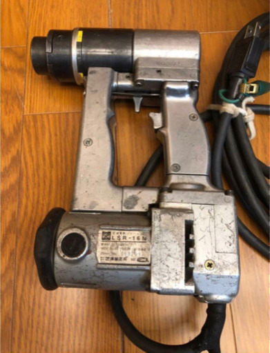 動作品 付属品あり 芝浦電動シャーレンチ LSR-16M AKARI (a332) - その他 