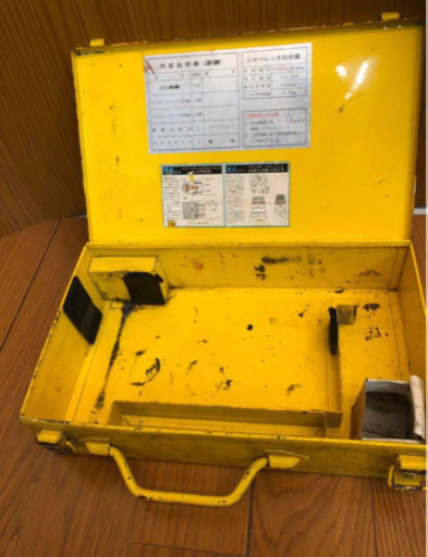 動作品 付属品あり 芝浦電動シャーレンチ LSR-16M AKARI (a332)