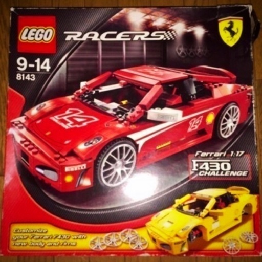 新品  レゴ♪レーサーフェラーリ F430 チャレンジ 8143