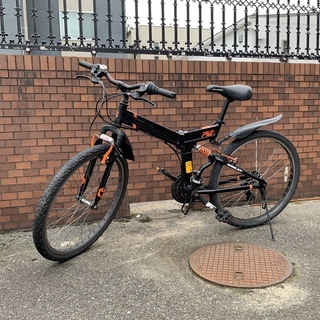 お話中】DOPPELGANGER マウンテンバイク 折り畳み自転車