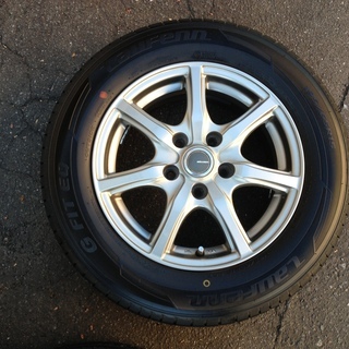 Laufenn G FIT EQ 2019年製 195/65R15 夏タイヤ アルミホイール付 4本