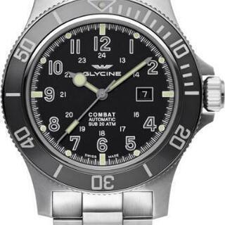 激安ブランド 自動巻 GLYCINE 3604 美品 グリシン 限定モデル