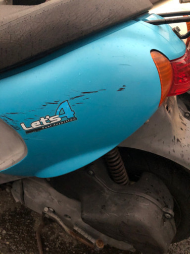SUZUKI レッツ4 実働 スクーター原付 福岡市南区 スズキ（SUZUKI