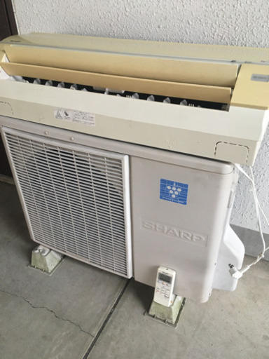 取り付け工事込　エアコン　シャープ　６畳用　２．２ＫＷ　工事込（配送費別途）