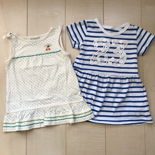 3can4on 西松屋ワンピース ２枚セット 80cm Haku 名古屋のベビー用品 ベビー服 の中古あげます 譲ります ジモティーで不用品の処分