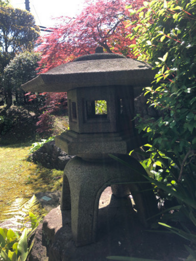 【5月中限定5000円】灯籠　灯篭　石　お庭　石材