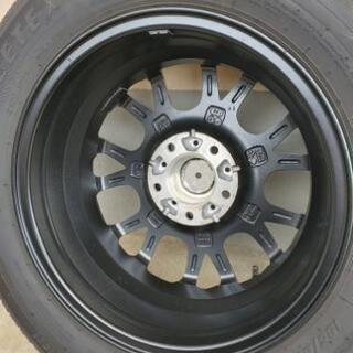 ほぼ新品　アルミタイヤセット4本　夏タイヤ15インチ　