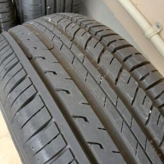 ほぼ新品　アルミタイヤセット4本　夏タイヤ15インチ　