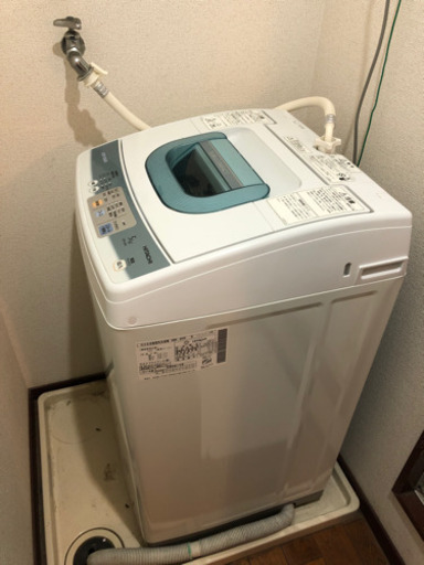 ※取引決定【5/29まで】全自動洗濯機（HITACHI）中古