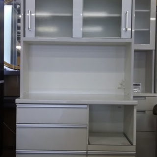 【店舗同時販売中】　泉洋化工業　2枚スライド扉レンジボード　キッチンボード
