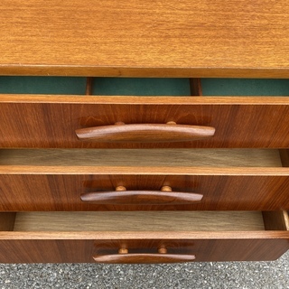 サイドボード ブラウン アンティーク調 ヴィンテージ調 W2120 中古品