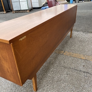 サイドボード ブラウン アンティーク調 ヴィンテージ調 W2120 中古品