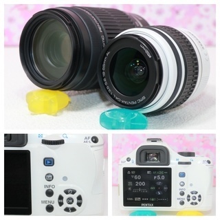 値引きOK❤️新品級！PENTAX K-x ダブルズームレンズキット ❤️