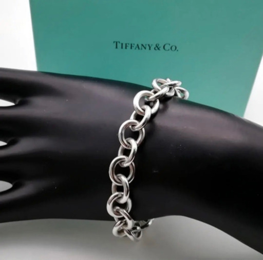 美品 Tiffany&Co. ティファニー オーバル リング ドーナツ チェーン