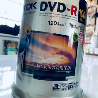 DVD-R TDK 新品100枚