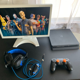 その他 ps4本体、モニター、ヘッドセット、フリーク