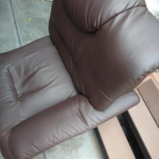☺️座椅子タイプのソファー　😀レザー