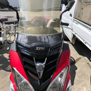 ガレージ整理 書類なしSYM RV200i 部品取りにどうぞ RV125iにも。