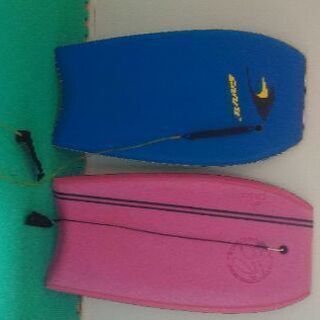 ボディボード2 点＆ケース＆フィン2 点＆ソックス2 点