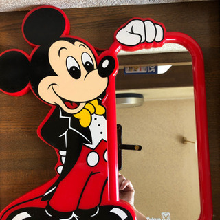 ミッキーマウス　壁掛け鏡
