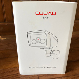 【美品】【値下げ可能】【最新型400万画素】COOAU 防犯カメ...