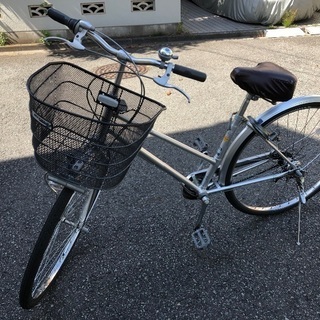 自転車 【お取引中】ミヤタ自転車 27インチ シティーサイクル 内装三段 