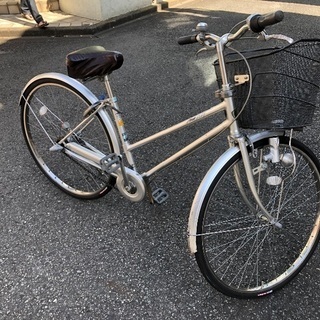 お取引中】ミヤタ自転車 27インチ シティーサイクル 内装三段ギア