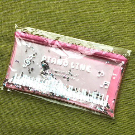 新品 ピアノ スパンコール ペンケース 音符 星 キラキラ Pianoline さくら 千里中央のその他の中古あげます 譲ります ジモティーで不用品の処分