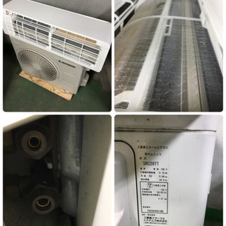 A26【工事費用込み】MITSUBISHI 6畳用エアコン SRK22TT-W