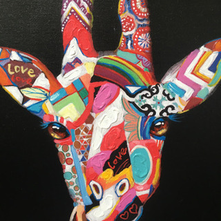 キリンの油絵レインボー