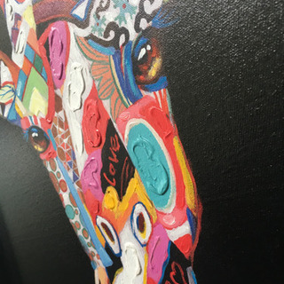 キリンの油絵レインボー