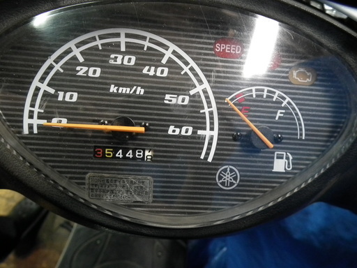 ジョグ-5DX (SA39J)4スト事故車・起こし/部品取り