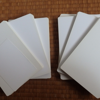 七田式　フラッシュカード教材　白紙カード小　2セット　しちだ