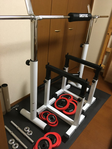 IROTEC ラバーバンベル　40kg 以上　引き取り