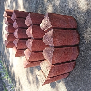 値下げしました レンガ風花壇ブロックサークルガーデニング 花壇 やま 横浜のその他の中古あげます 譲ります ジモティーで不用品の処分