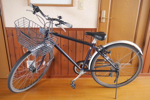 TSUNODA自転車　26インチ　7段切替　オートライト